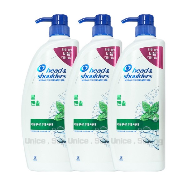 ヘッドアンドショルダー クールメンソール シャンプー 850ml 3本 / フケシャンプー