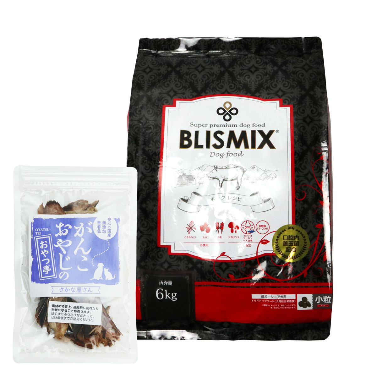 ポーク 小粒 6kg 【お試し国産お魚おやつ 約20g付き】
