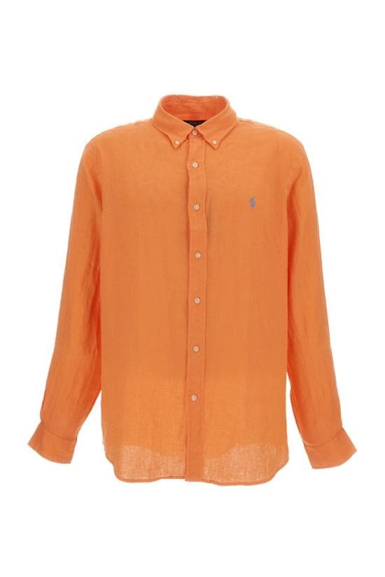 POLO RALPH LAUREN Men Shirts 710966294507POMPANORANGE Orange