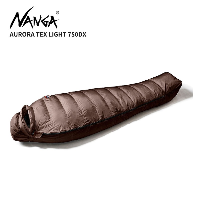 ナンガ 寝袋 ダウンシュラフ NANGA オーロラテックス ライト750 DX AURORA TEX light 750 DX ダウン 羽毛 ロングサイズ 防水