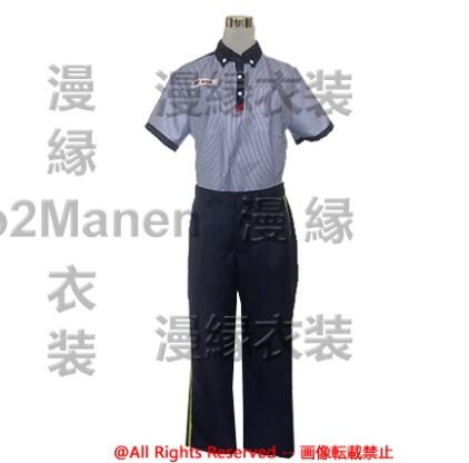 コスプレ衣装 LK331 郵便局 初代制服 配達員 半袖作業服