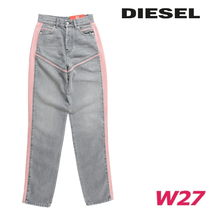 ジーンズ デニム パンツ レディース D-PILUT ライン切替 レギュラーフィット die-l-p-f8-67k