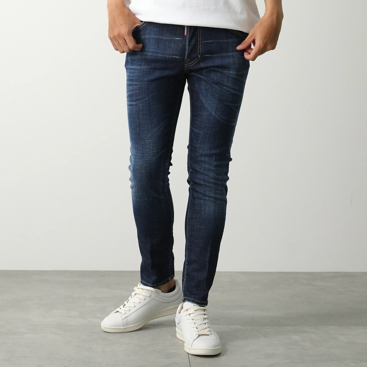 DSQUARED2 ディースクエアード ジーンズ Skater Jean スケーター S74LB1737 D30010 メンズ デニムパンツ スキニー スリム ストレッチ 470