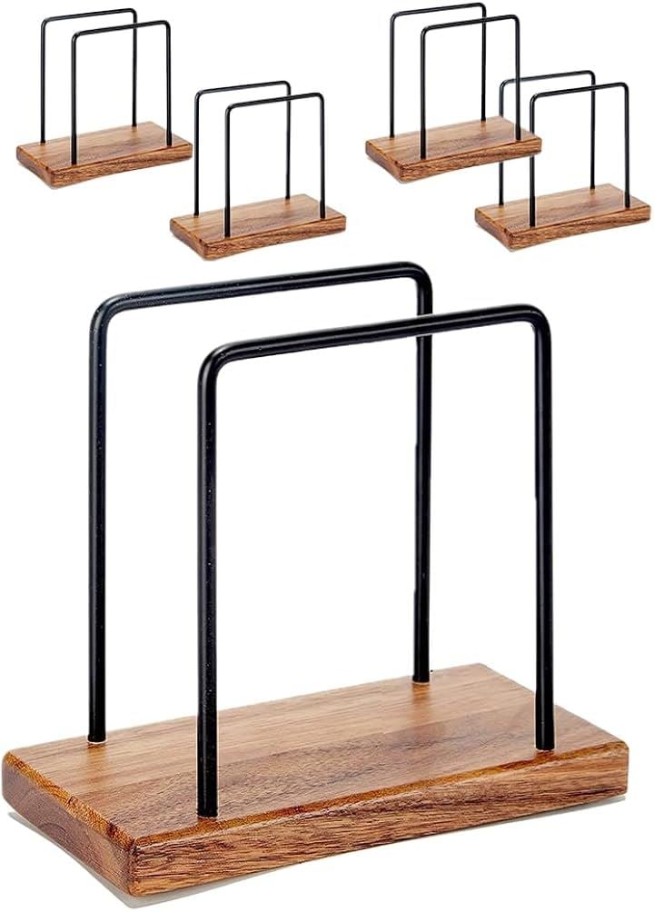 メニュースタンド 卓上 おしゃれ 店頭 メニューブックスタンド 5個 セット(ブラック)