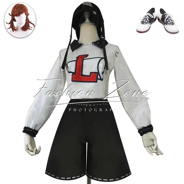 IdentityV 第五人格 風 応援団 チアリーダー リリー・バイエル cheerleader. コスプレ衣装 ウィッグ 靴 cosplay ハロウィン 演出服 変装