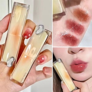 【国内即納.正規品保証】最安値挑戦中!SNS話題沸騰 口紅 落ちにくい 韓国でも大人気 鏡面リップリップ 光沢感しっとり 可愛い