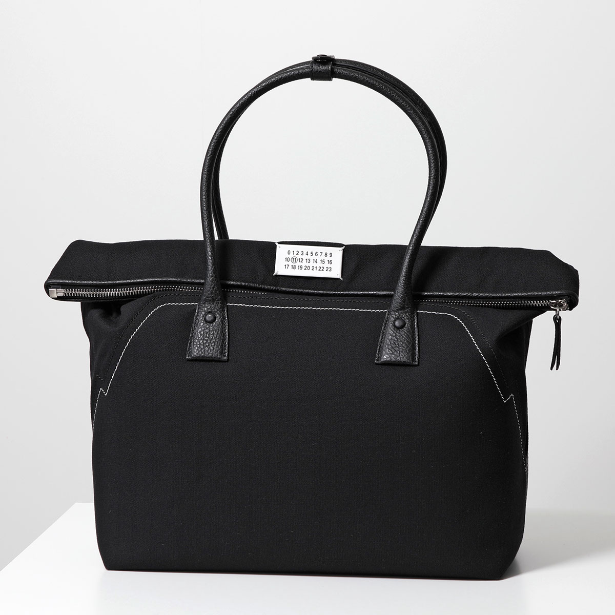 MAISON MARGIELA メゾンマルジェラ 11 トートバッグ 5AC SB1WC0013 P4348 メンズ レザー ショッピングバッグ 4ステッチ カレンダータグ 鞄 T8013