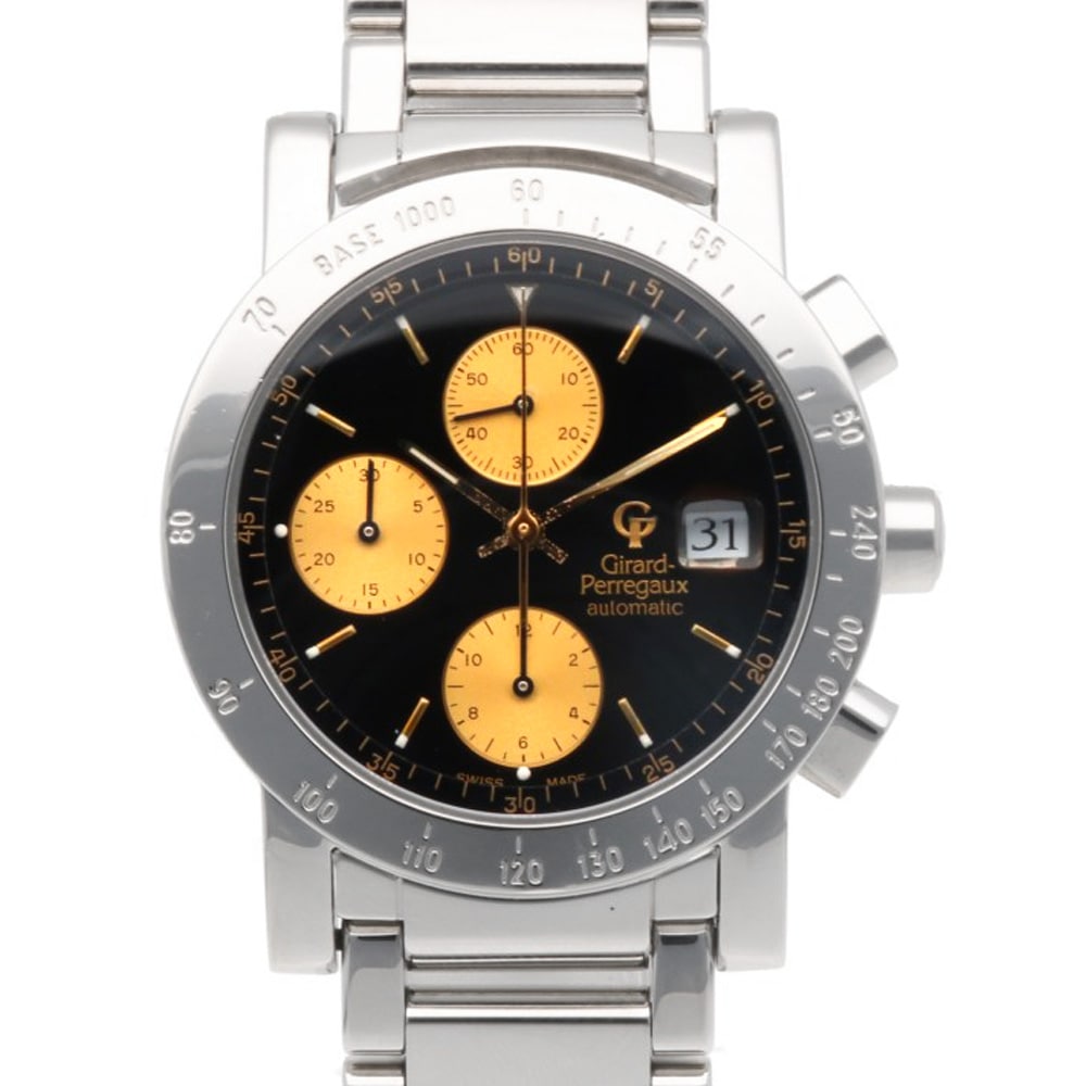 ジラール・ペルゴ 腕時計 ステンレススチール 自動巻き 1年保証 GIRARD-PERREGAUX 中古