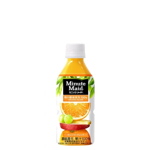 ミニッツメイド オレンジブレンド 350ml PET ペットボトル 3ケース 24本 合計 72本