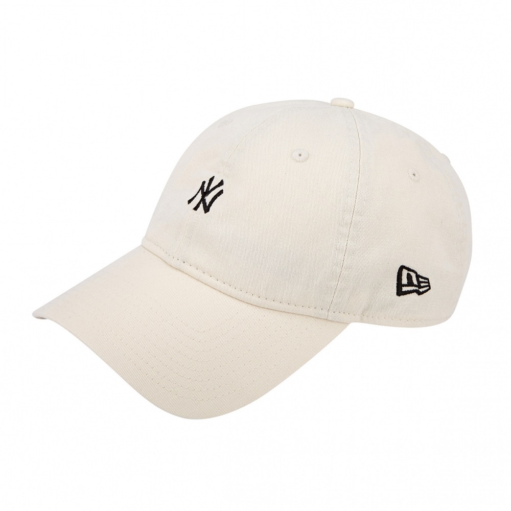 NEWERA MLBウォッシュドミニロゴニューヨークヤンキースアンストラクチャーボールキャップクリーム/ 12836195
