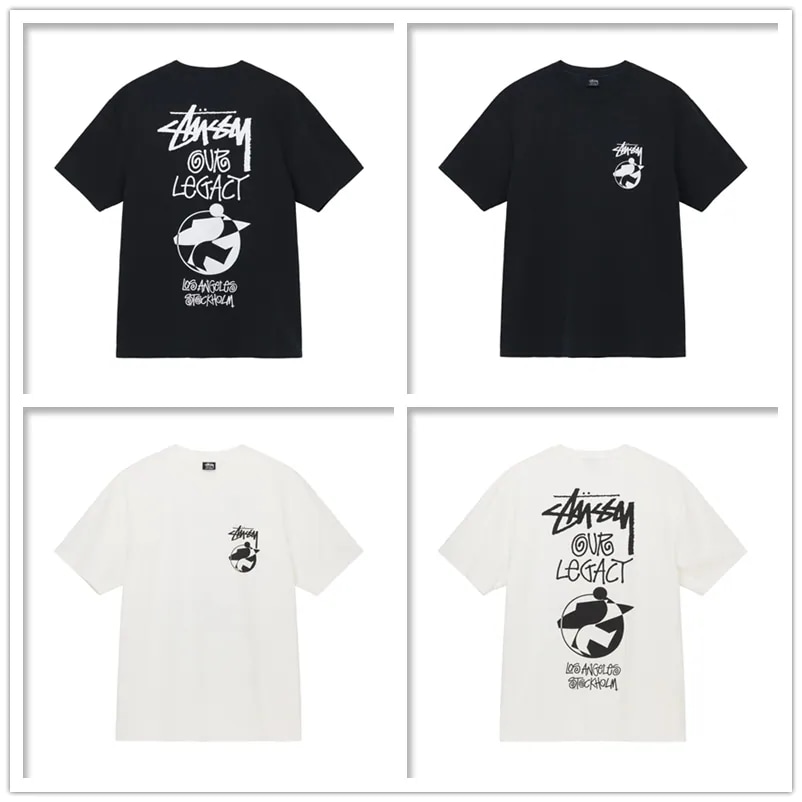 STUSSY（ステューシー）STUSSYOUR LEGACY SURFMAN 2 PIGMENT DYED TEE カットソー 半袖 Tシャツ