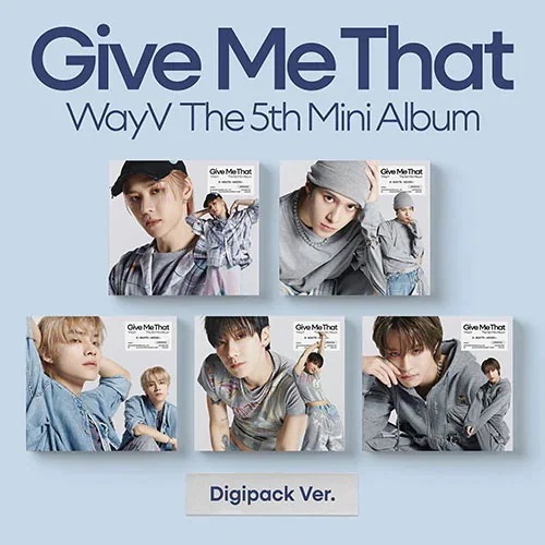 [5種セット] WayV - 5th Mini [Give Me That] [Digipack Ver.]