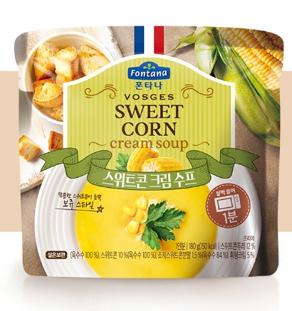 フォンタナ/ スイートコーンクリームスープ 180g 20個
