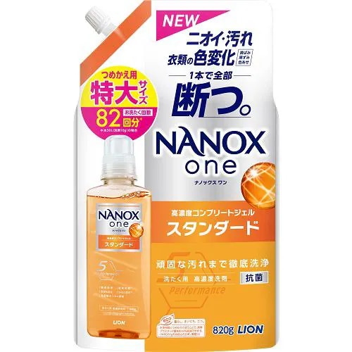 ライオン NANOX one スタンダード つめかえ用 特大 820g 価格比較 - 価格.com