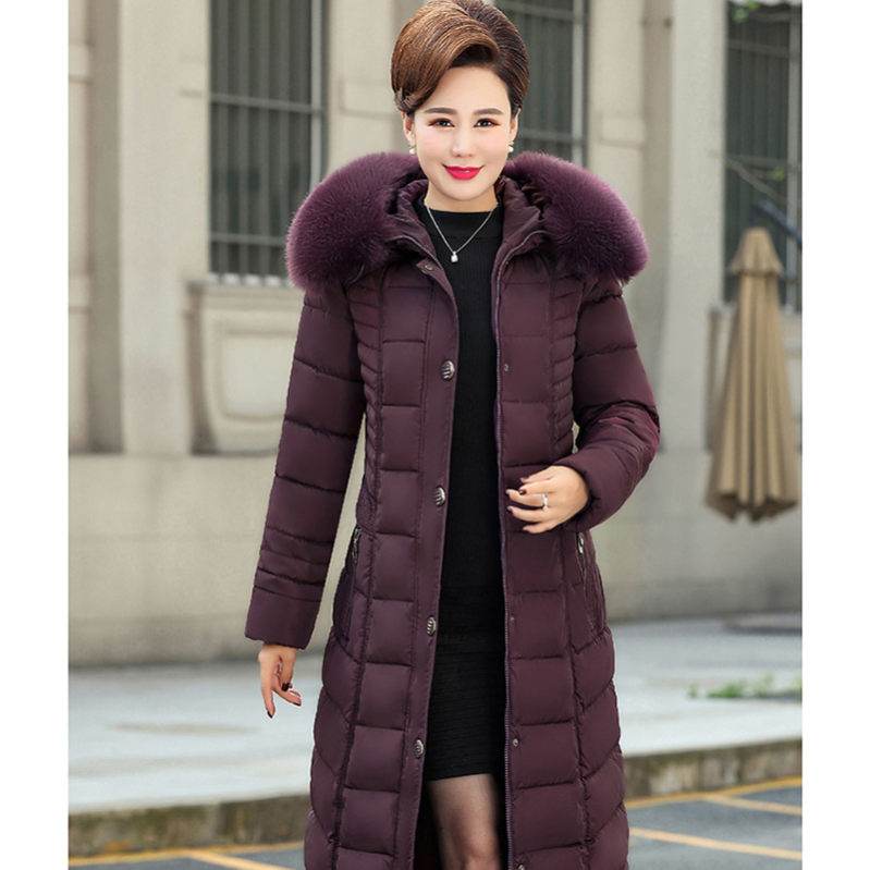 軽量 ダウンコート レディース 冬 ロング コート ダウン アウター ファー フード付き きれいめ おしゃれ aライン 防寒 暖かい 上品 大きいサイズ 冬用 通勤 冬のコート ギフト 中綿入り 厚手