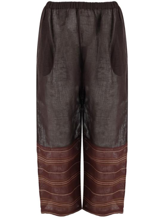 TORY BURCH Women Pants 175276200 Brown