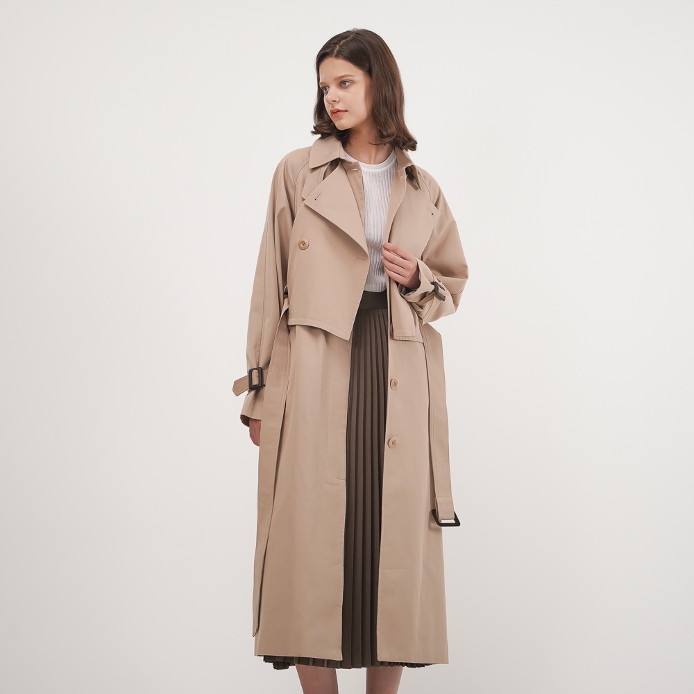 ACUD ガイアレイヤードトレンチコート_ブラック_(3カラー)