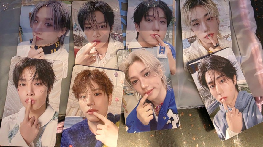 STRAY KIDS 第6期 1日目 ファンミーティング入場用フォトカード8枚セット