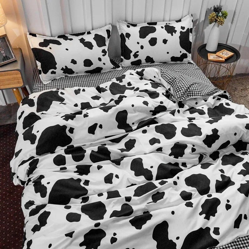 福袋を1枚プレゼント布団カバーシーツ敷パッドシーツ布団カバー寝具4点セットシーツ布団セット1人用学生寮3点セット 韓国