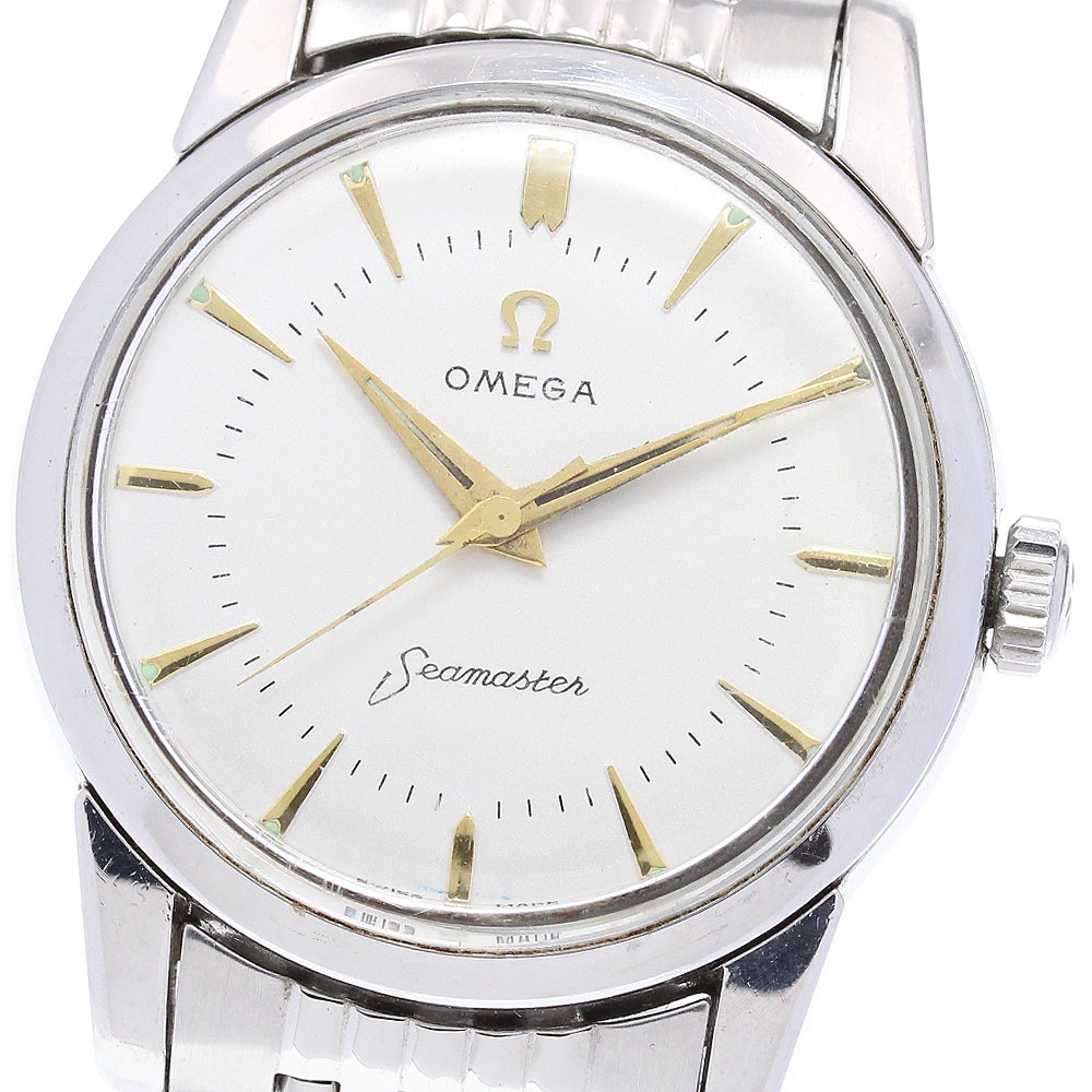 オメガ OMEGA 2759-4SC シーマスター Cal.420 ライスブレスレット 手巻き メンズ _849291【中古】