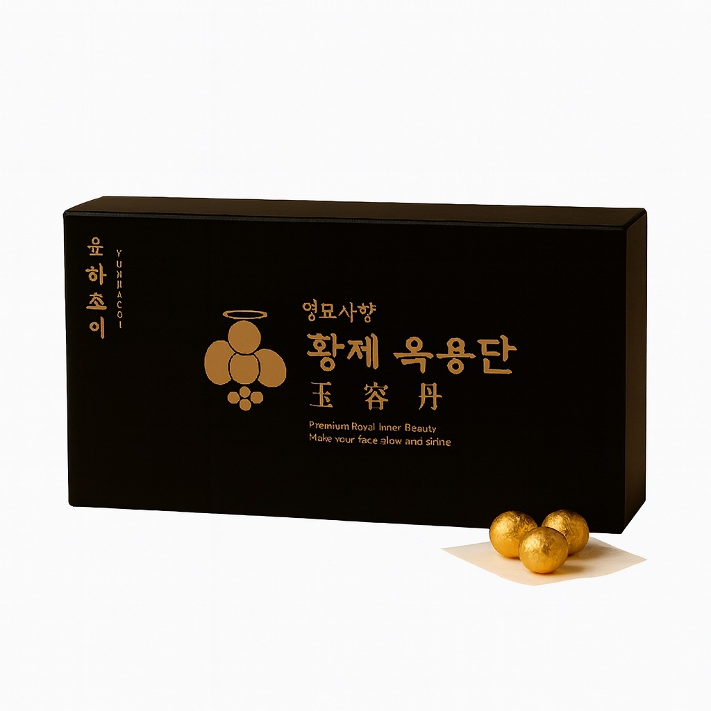 YUNHA CHOI Spirit Musk Imperial Ok-Yong-Dan インナービューティー 美人になる食品 윤하초이 이너뷰티 옥용환 골드
