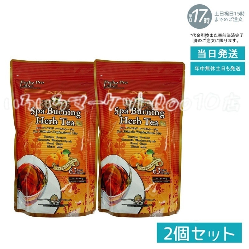 【2個セット】 エステプロラボ スパ バーニング ハーブティー プロ 3g30 代謝系 健康茶 Esthe Pro Labo 健康食品