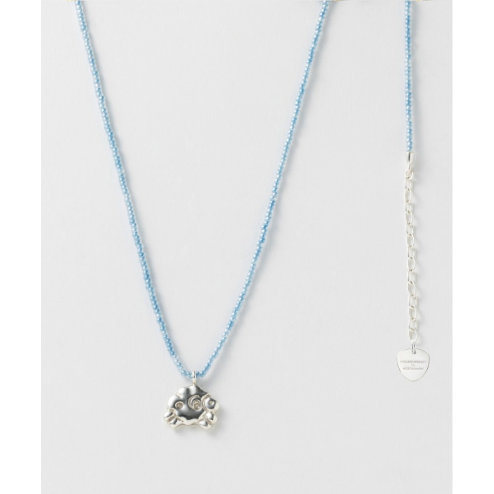 SICKFUMEDOT 12層クッキーネックレス - ブルー & マリン (54カラー) Small