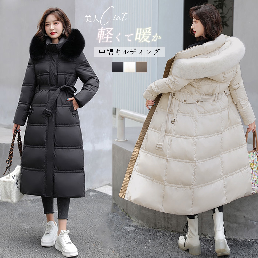 国内即納 キルティングコート 中綿 レディース 冬 80YT-015