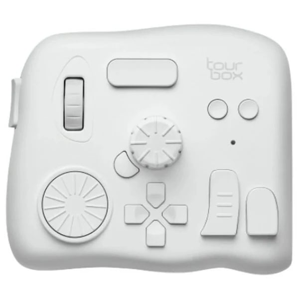 TourBox TBECA-IW アイボリーホワイト Elite 左手デバイスキーボード