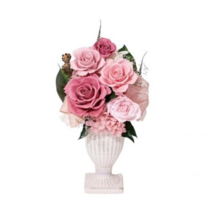 フラワーアレンジ フルリール ピンク F-6080