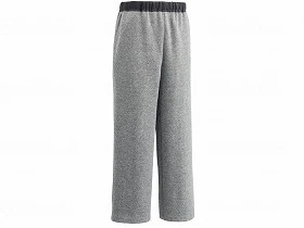 ケアファッション 紳士おしりスルッとニットパンツ ライトグレー M 89593-11