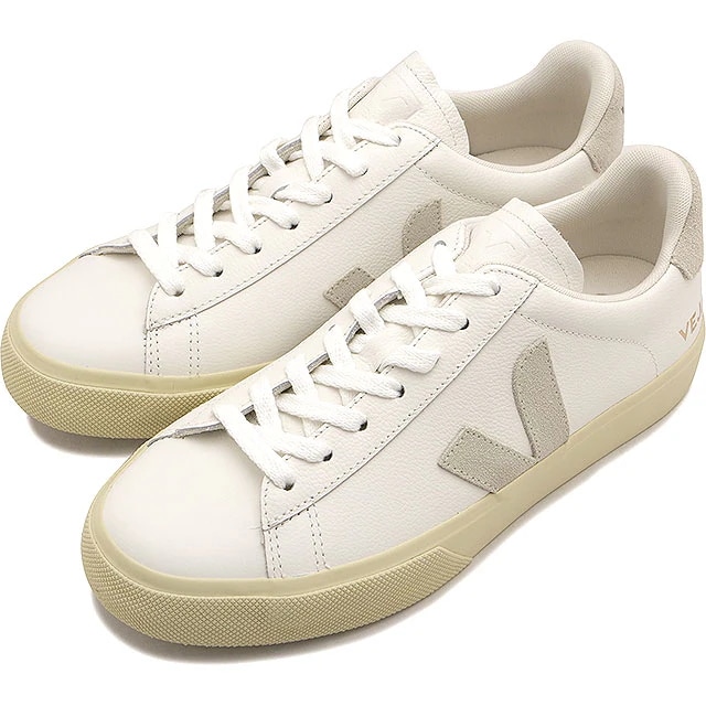 スニーカー レディース カンポ [CP0502429] CAMPO 靴 レザーシューズ 白 WHITE/NATURAL 正規取扱店