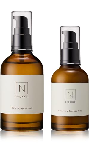 【美的べスコス受賞】 N organic Basic スキンケアセット（化粧水 乳液） (約2ヶ月分) 保湿力 ハリ 乾燥肌 敏感肌 肌荒れ 柑橘系の香り エヌオーガニック 顔