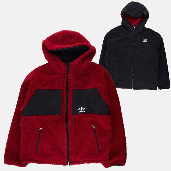 オンアンドオフレザーシブルフリースフーディージャケットUP421CFJO1 DRE 14,125円