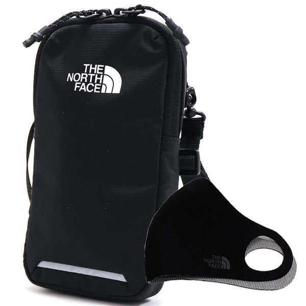マスクセット ミニショルダーポーチ レディース メンズ バッグ MULTI TREKKING POUCH ブラック NN2PQ07A BLK