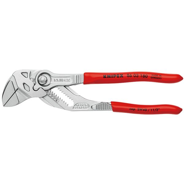 KNIPEX クニペックス プライヤーレンチ プラスチックコーティング 全長180mm 8603-180 工具 ツール DIY 作業工具