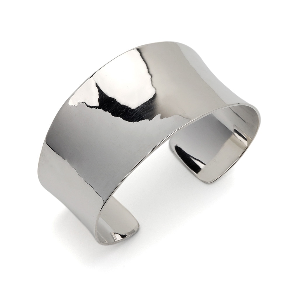 シルバー925 ワイドバングル [cb075]