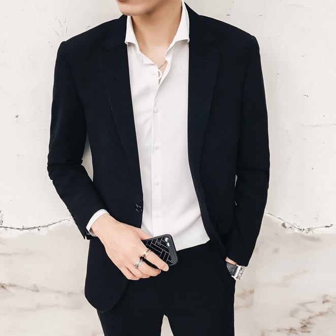 スーツ 紳士服 男 メンズ 人気 おすすめ おしゃれ お洒落 激安 安い プチプラ 上下２点セット ツーピース シングルスーツ ジャケット 一つ釦 パンツ スラックス 無地 su000