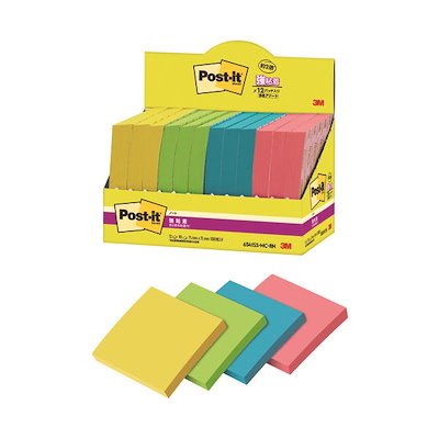 （まとめ）スリーエムジャパン Post-it 強粘着MC 50×15mmシトラス増量（×5セット） まとめスリーエム ジャパン Post-it強粘着6541SS-MC-2N×3セット