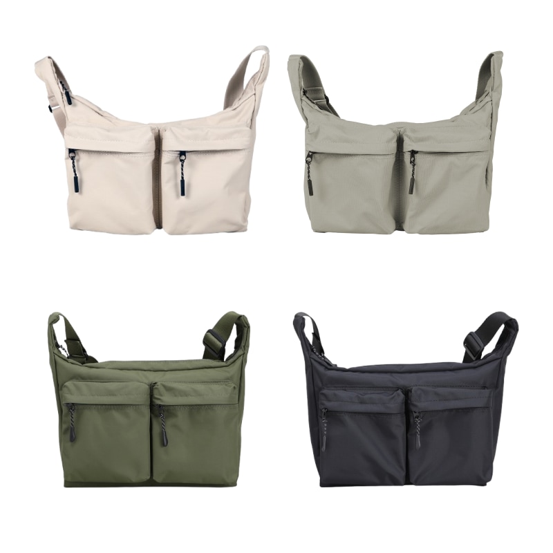 Road ショルダーバッグ メンズ レディース クロスボディバッグ ボディバッグ 防水バッグ 軽量 リサイクルナイロン 多機能ポケット 旅行 便利グッズ 通勤 斜めがけバッグ 海外旅行