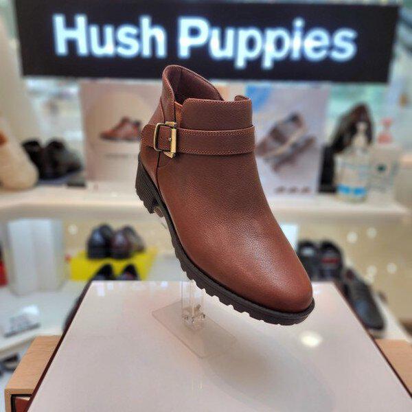 女性 足に優しい4cmヒール バックル飾り ブーティー アンクルブーツ 3fq604-002_CA