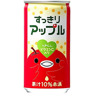 他サイト： 神戸居留地 すっきりアップル 185g×30本 [ リンゴジュース ビタミンC入り 国内製造 ]の商品画像
