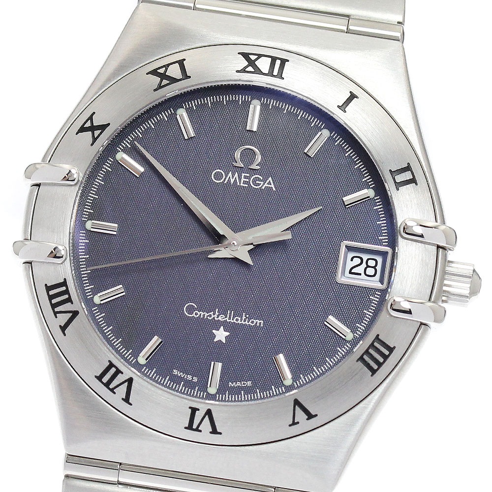 オメガ OMEGA 1512.40 コンステレーション デイト クォーツ メンズ 美品 保証書付き_872747【中古】