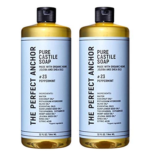 ザパーフェクトアンカー ピュアカスチールソープ ペパーミント 944ml*2本セット