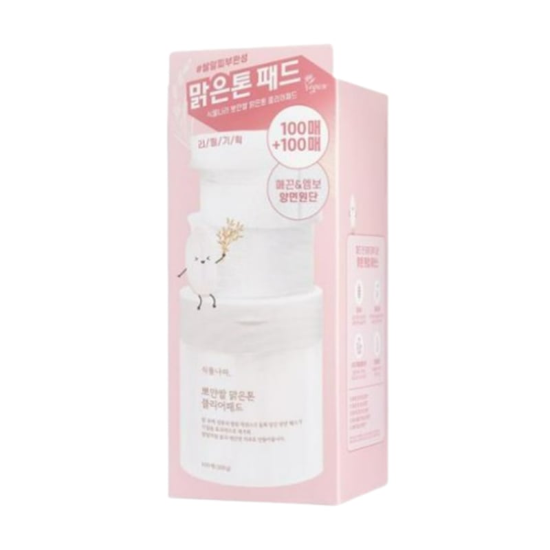 白米 澄んだトーン クリアパッド おかわり企画 (100枚*2入り)