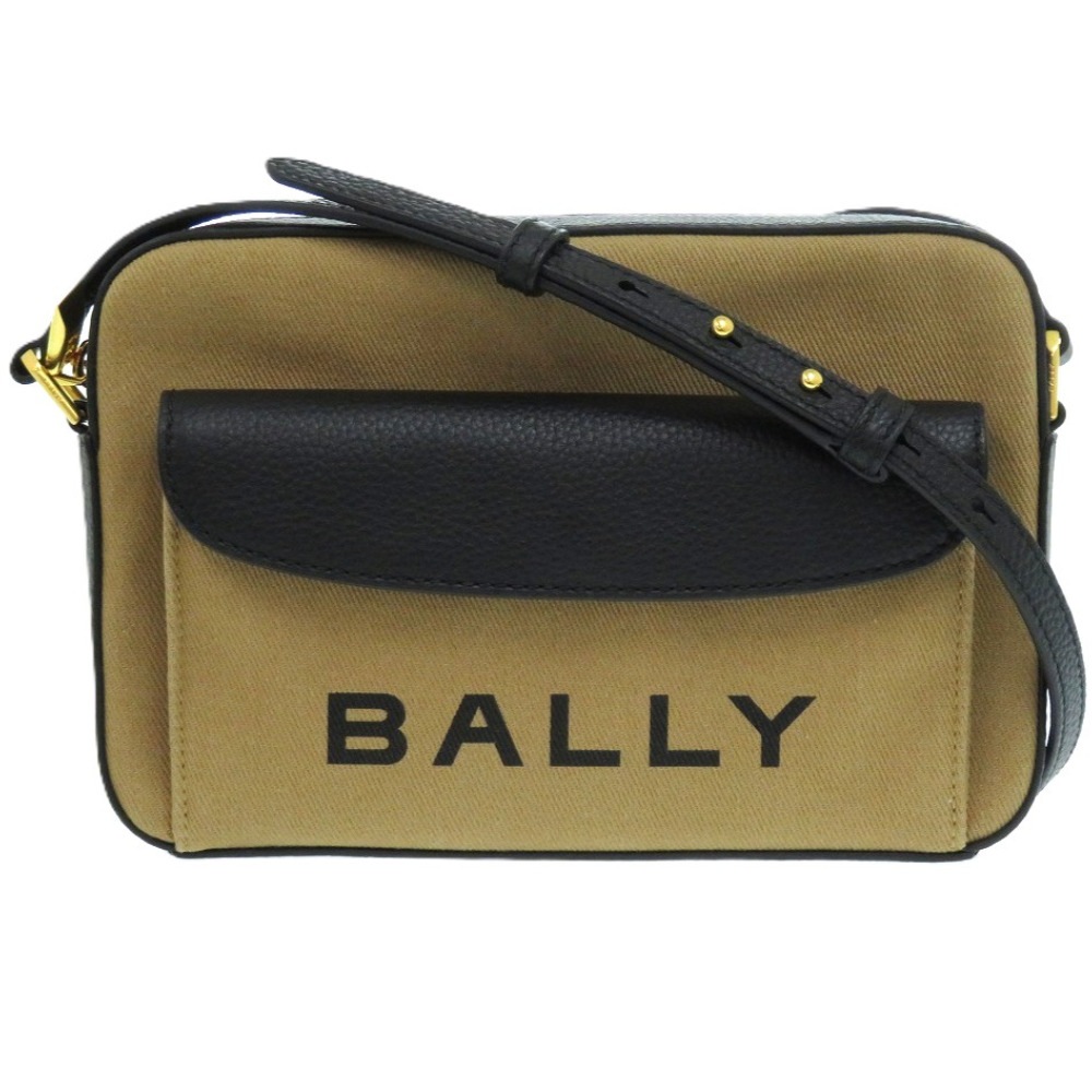 未使用品 バーダニエル 6304577 ショルダーバッグ ファブリック/キャンバス/レザー サンドベージュブラウン 0937【中古】 レディース