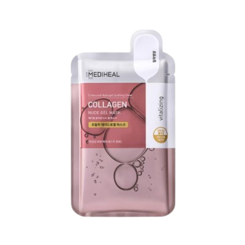 ヌードゲル マスク 10枚 コラーゲン