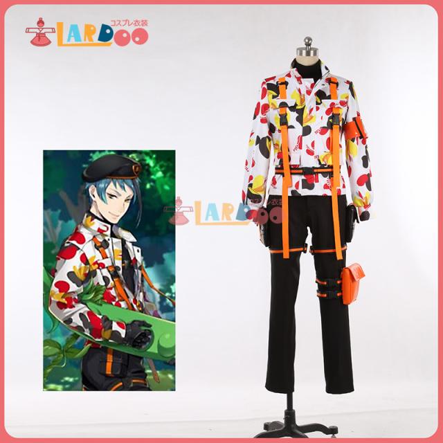 新タイプ追加 激安販売 ツイステッドワンダーランド ツイステ オクタヴィネル寮（SRビーンズカモ） ジェイド・リーチ コスチューム コスプレ衣装