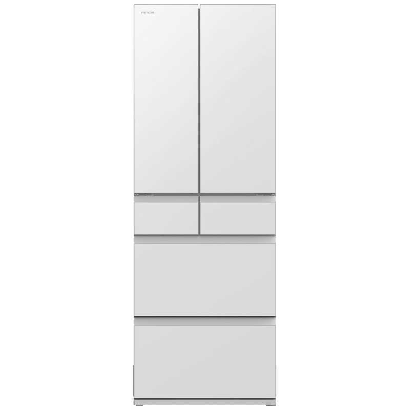 日立　HITACHI　冷蔵庫 6ドア 540L フレンチドア(観音開き) HZCタイプ まんなか冷凍 幅65cm ナチュラルホワイト　R-HZC54Y-XW（標準設置無料）