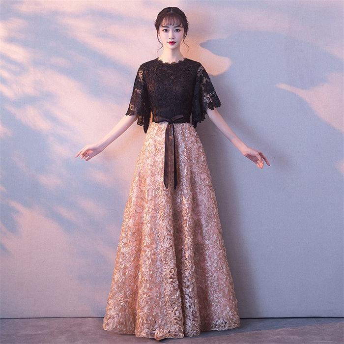 新品推奨パーティードレス ウェディングドレス 花嫁ドレス フリルボリュームドレス レディース 長袖 ドレス 大人 ピアノ 発表会 大人 演奏会 結婚式 披露宴 発表会 二次20%off